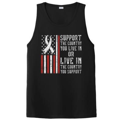 Support The Country You Live In The Country You Support PosiCharge Competitor Tank