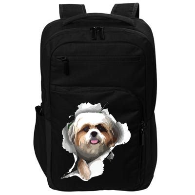 Shih Tzu Cute Shih Tzu Dog Shih Tzu Owner Shih Tzu Impact Tech Backpack