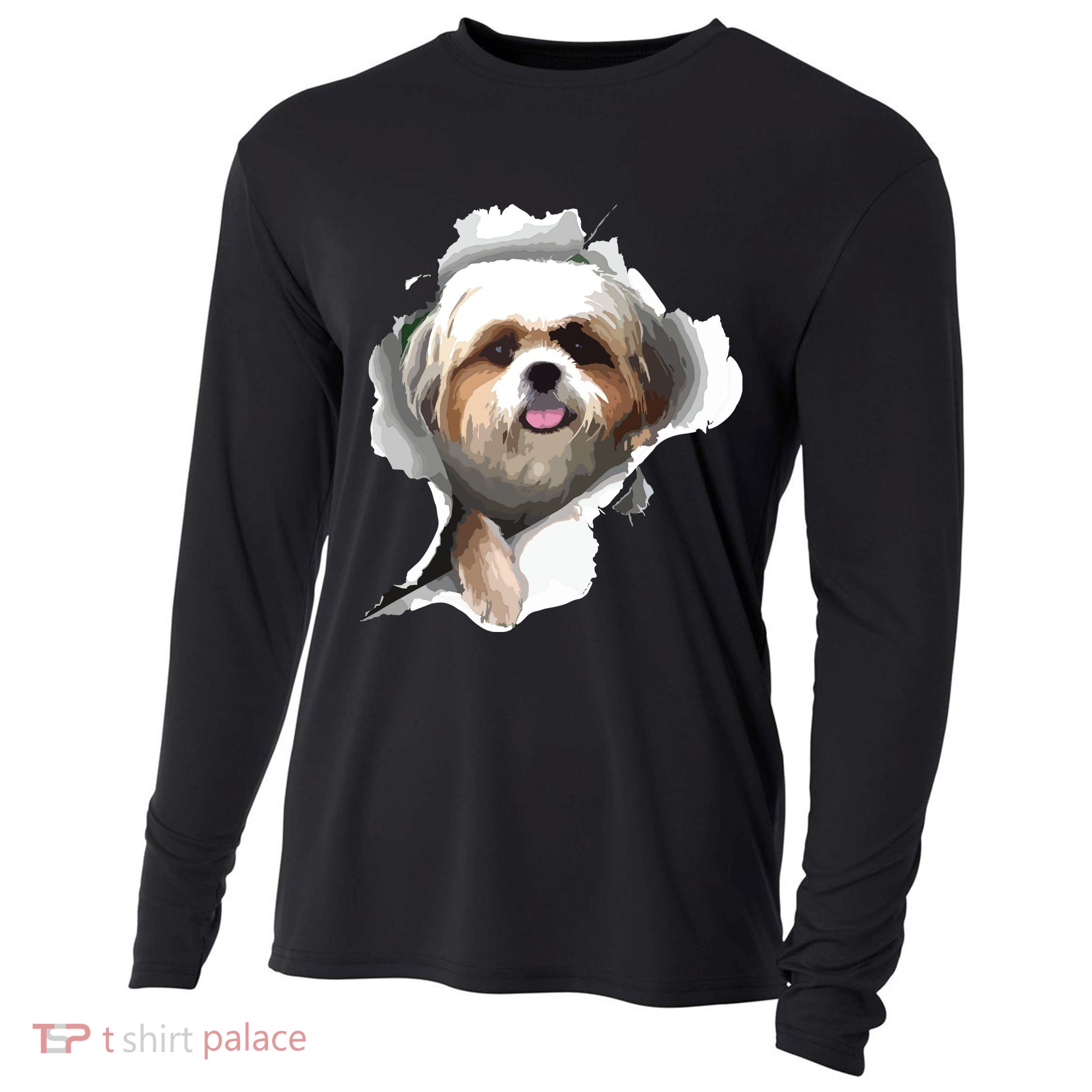 Shih Tzu Cute Shih Tzu Dog Shih Tzu Owner Shih Tzu Cooling Performance Long Sleeve Crew