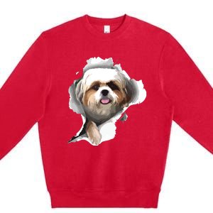 Shih Tzu Cute Shih Tzu Dog Shih Tzu Owner Shih Tzu Premium Crewneck Sweatshirt