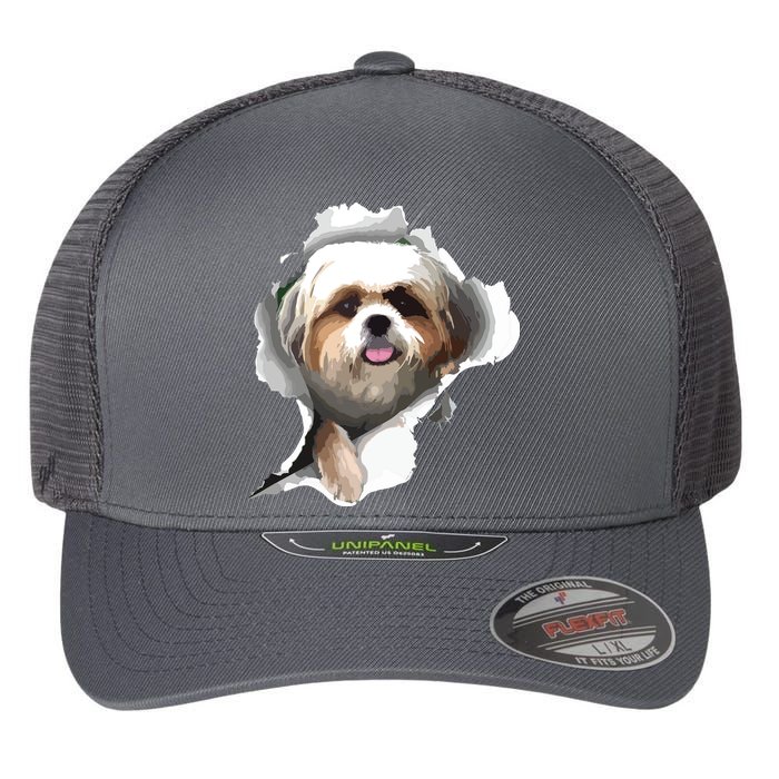 Shih Tzu Cute Shih Tzu Dog Shih Tzu Owner Shih Tzu Flexfit Unipanel Trucker Cap