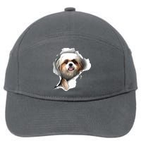 Shih Tzu Cute Shih Tzu Dog Shih Tzu Owner Shih Tzu 7-Panel Snapback Hat