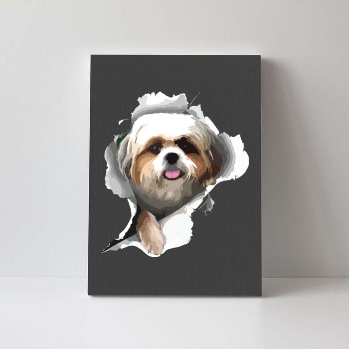 Shih Tzu Cute Shih Tzu Dog Shih Tzu Owner Shih Tzu Canvas