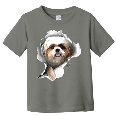 Shih Tzu Cute Shih Tzu Dog Shih Tzu Owner Shih Tzu Toddler T-Shirt