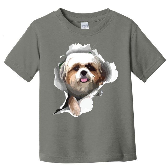 Shih Tzu Cute Shih Tzu Dog Shih Tzu Owner Shih Tzu Toddler T-Shirt