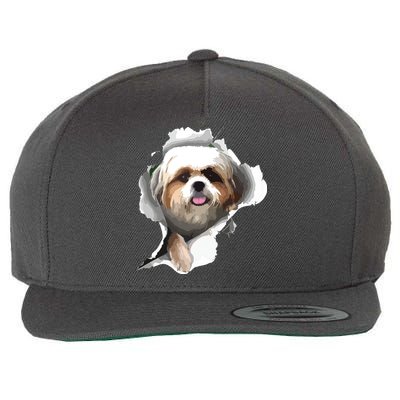 Shih Tzu Cute Shih Tzu Dog Shih Tzu Owner Shih Tzu Wool Snapback Cap