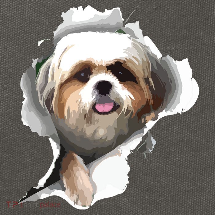 Shih Tzu Cute Shih Tzu Dog Shih Tzu Owner Shih Tzu Cotton Canvas Backpack