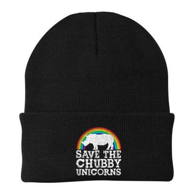 Save The Chubby Unicorns Gift Rhino Conservation Knit Cap Winter Beanie