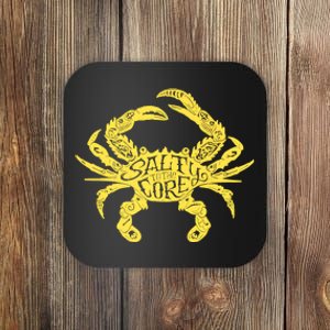 Salty The Core Crab Salty To Core Crab Coaster