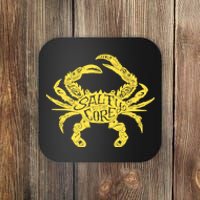 Salty The Core Crab Salty To Core Crab Coaster