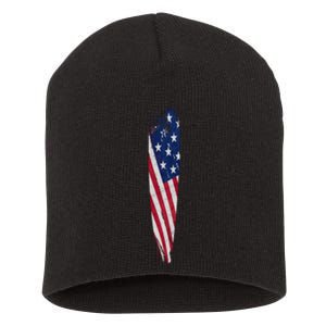 Style True Colors Flag America Short Acrylic Beanie