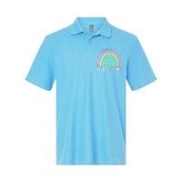 Students Teacher Clover Rainbow St Patricks Day Softstyle Adult Sport Polo