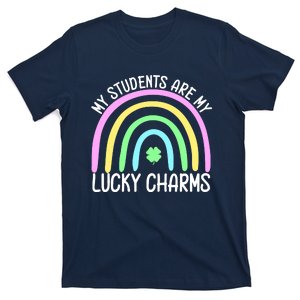 Students Teacher Clover Rainbow St Patricks Day T-Shirt