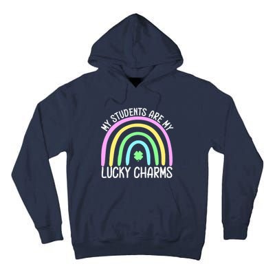 Students Teacher Clover Rainbow St Patricks Day Tall Hoodie