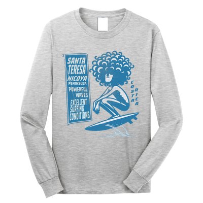 Santa Teresa Costa Rica Surf Break. Long Sleeve Shirt