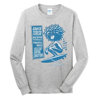 Santa Teresa Costa Rica Surf Break. Tall Long Sleeve T-Shirt