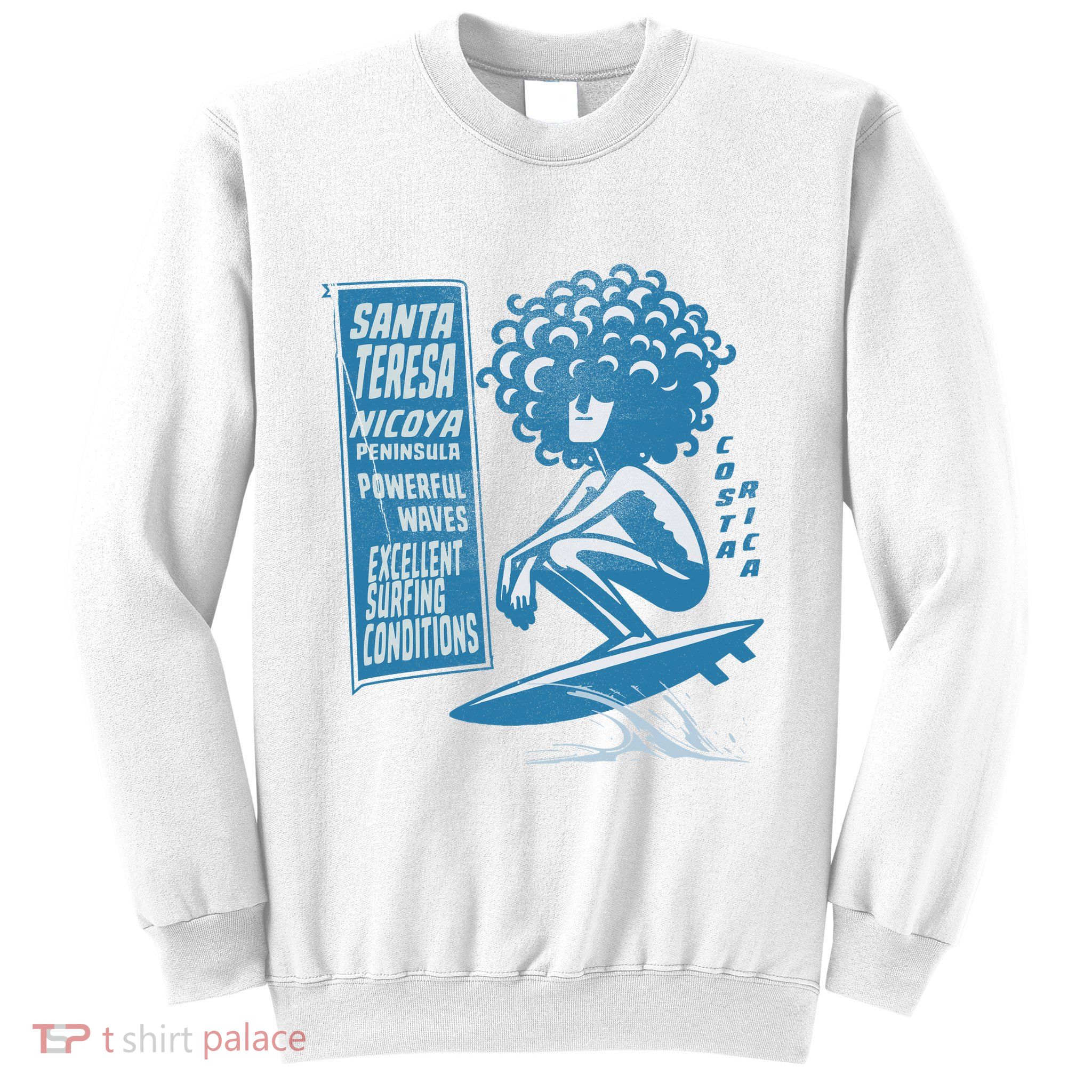 Santa Teresa Costa Rica Surf Break. Sweatshirt