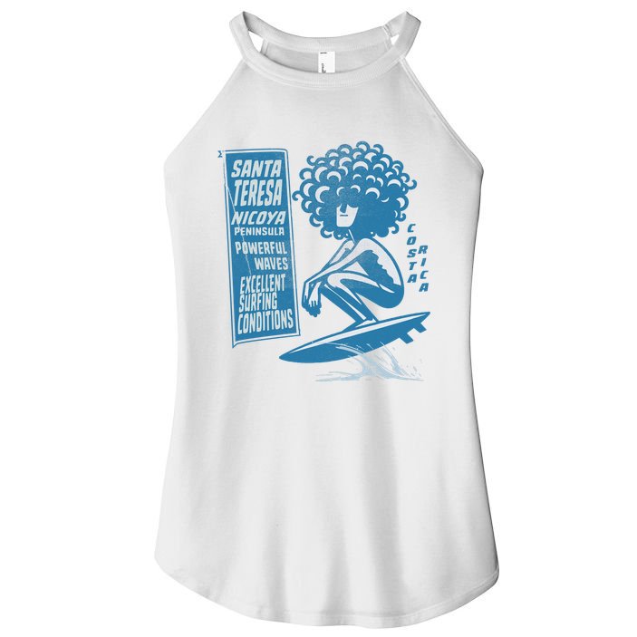 Santa Teresa Costa Rica Surf Break. Women's Perfect Tri Rocker Tank