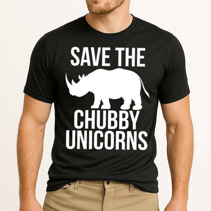 Save The Chubby Unicorn Funny Performance Shirt