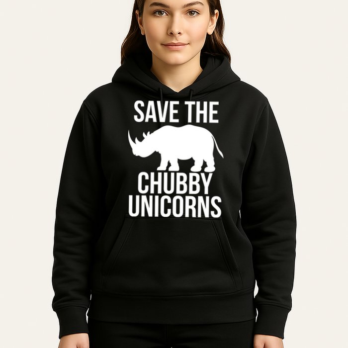Save The Chubby Unicorn Funny Hoodie