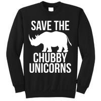 Save The Chubby Unicorn Funny Sweatshirt