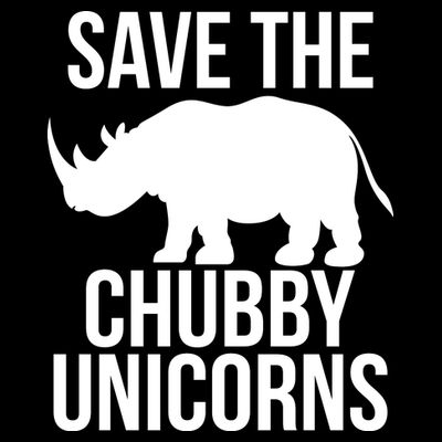 Save The Chubby Unicorn Funny T-Shirt