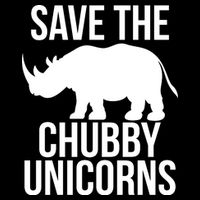Save The Chubby Unicorn Funny Tall T-Shirt