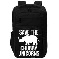 Save The Chubby Unicorn Funny Impact Tech Backpack