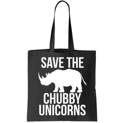 Save The Chubby Unicorn Funny Bag