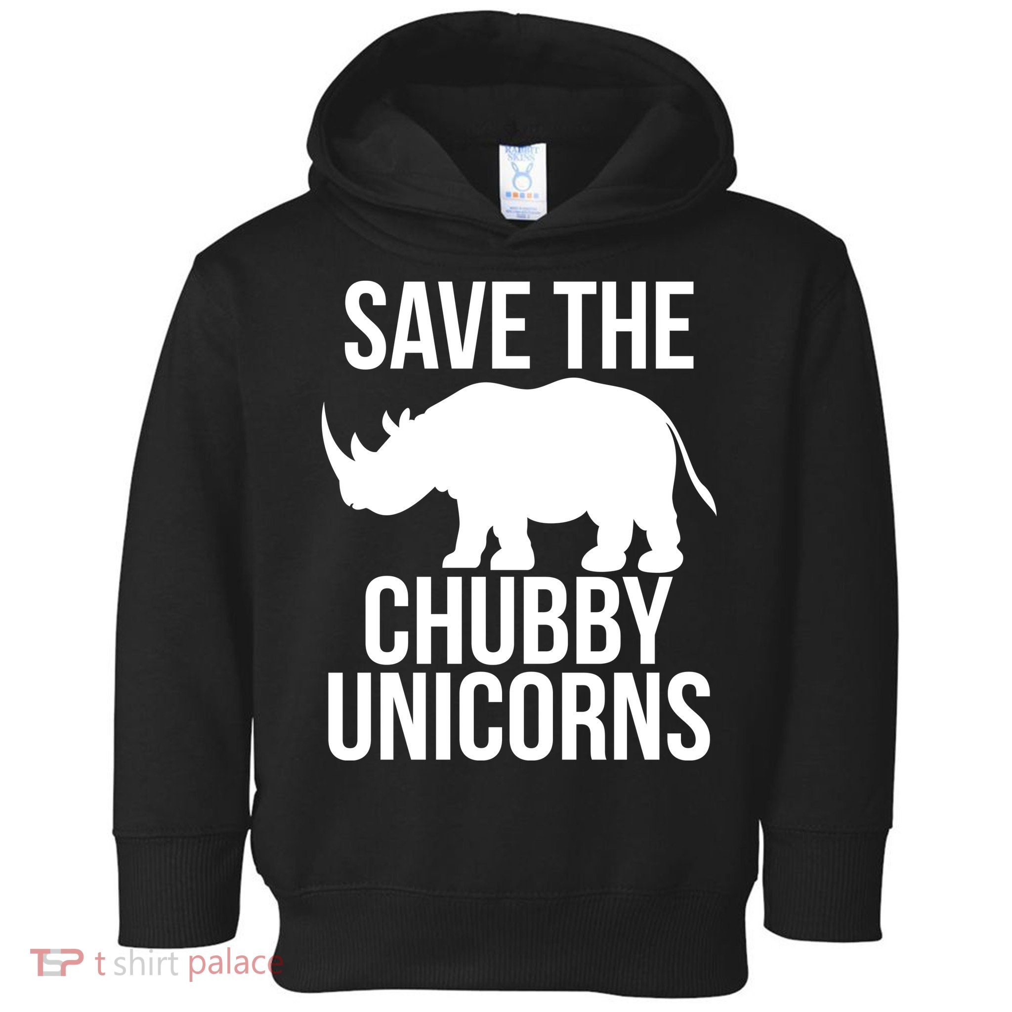 Save The Chubby Unicorn Funny Toddler Hoodie