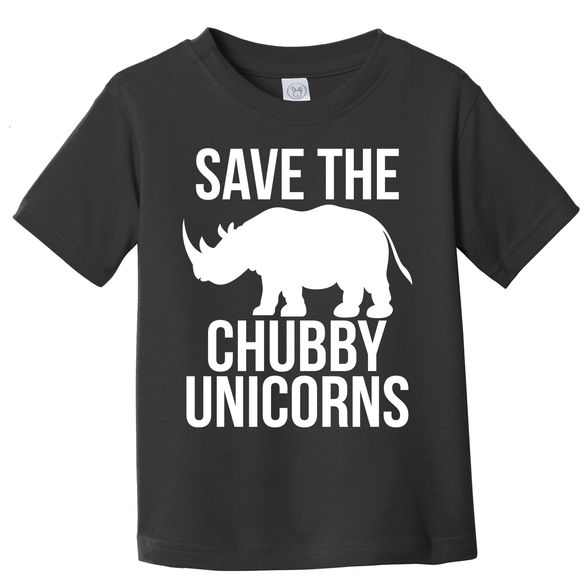 Save The Chubby Unicorn Funny Toddler T-Shirt