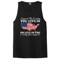 Support The Country You Live In The Country You PosiCharge Competitor Tank