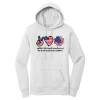 Support The Country You Live In Or Live In The Country You Support Women's Pullover Hoodie