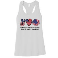 Support The Country You Live In Or Live In The Country You Support Women's Racerback Tank