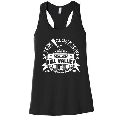 Save The Clock Tower Women's Racerback Tank