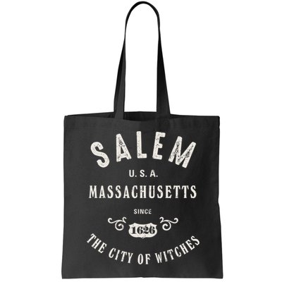 Salem The City Of Witches Massachusetts Vintage Bag