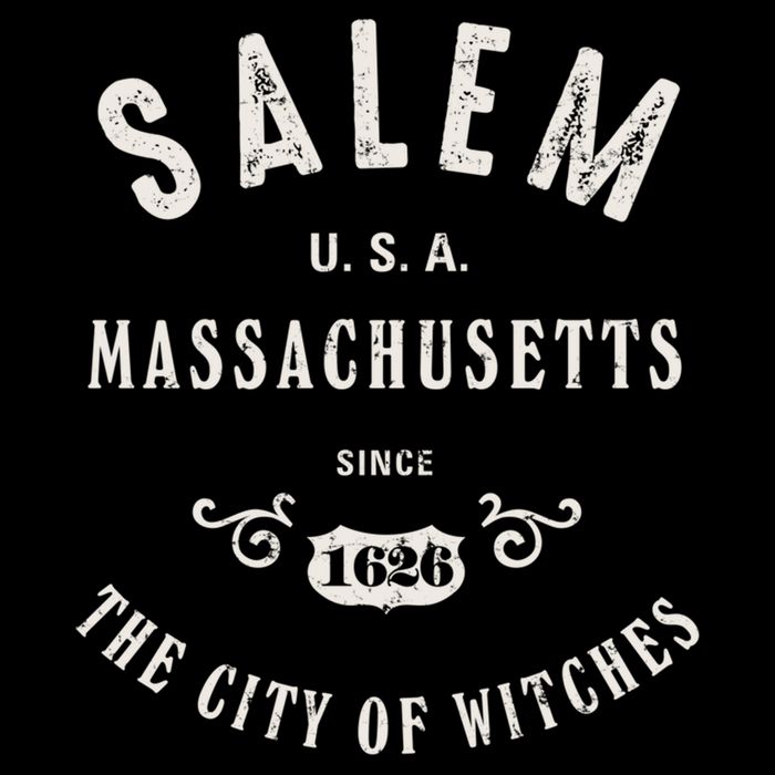 Salem The City Of Witches Massachusetts Vintage Womens Tank Top