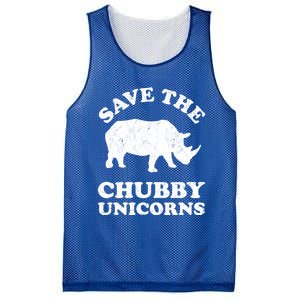 Save The Chubby Unicorns Rhino Funny Animal Rights Activists Gift Mesh Reversible Basketball Jersey Tank