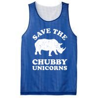 Save The Chubby Unicorns Rhino Funny Animal Rights Activists Gift Mesh Reversible Basketball Jersey Tank