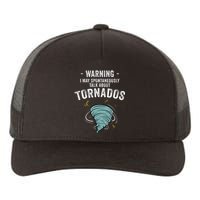 Storm Tornado Chaser Gift Cool Hunter Yupoong Adult 5-Panel Trucker Hat