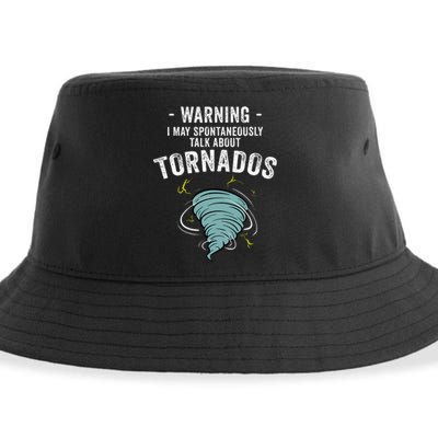 Storm Tornado Chaser Gift Cool Hunter Sustainable Bucket Hat