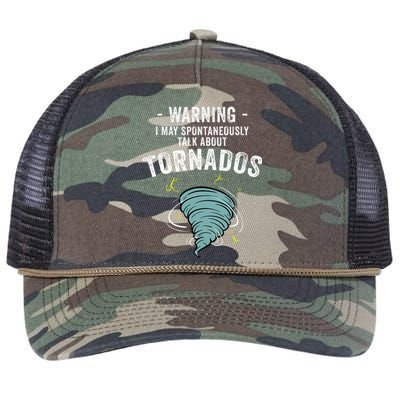 Storm Tornado Chaser Gift Cool Hunter Retro Rope Trucker Hat Cap