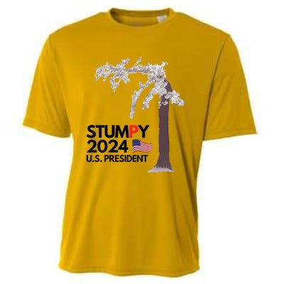 Stumpy The Cherry Tree Cooling Performance Crew T-Shirt