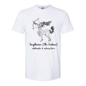 Sagittarius The Centaur Astrology Zodiac Sign Funny Facts Gift Softstyle CVC T-Shirt