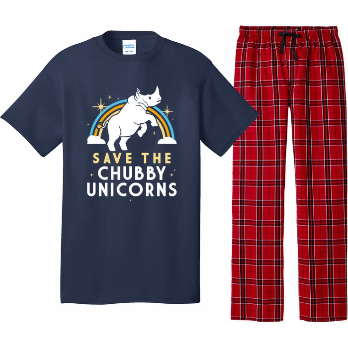 SAVE THE CHUBBY UNICORNS Pajama Set