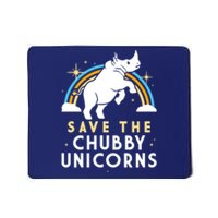 SAVE THE CHUBBY UNICORNS Mousepad