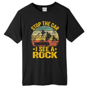 Stop The Car I See A Rock Collector Geology Funny Geologist Tall Fusion ChromaSoft Performance T-Shirt