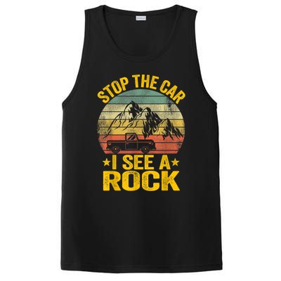 Stop The Car I See A Rock Collector Geology Funny Geologist PosiCharge Competitor Tank