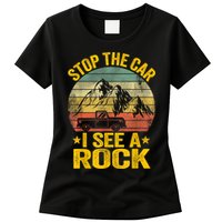 Stop The Car I See A Rock Collector Geology Funny Geologist Womens T-Shirt