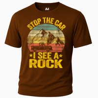 Stop The Car I See A Rock Collector Geology Funny Geologist Cooling Performance Crew T-Shirt